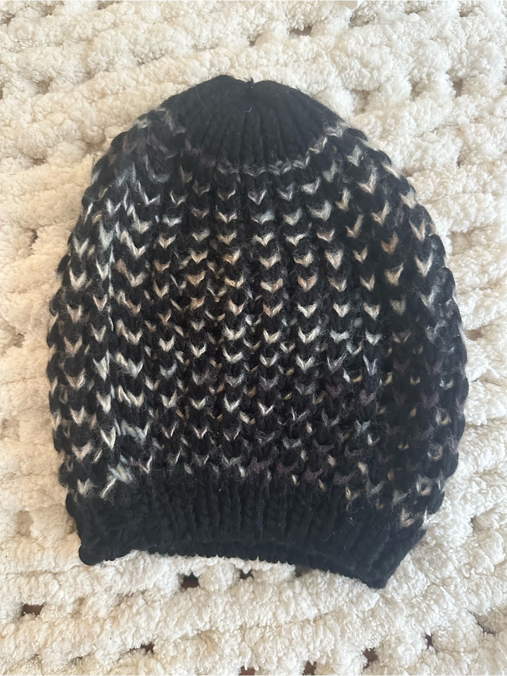 Slouchy Knit Beanie - Women's Winter Hat